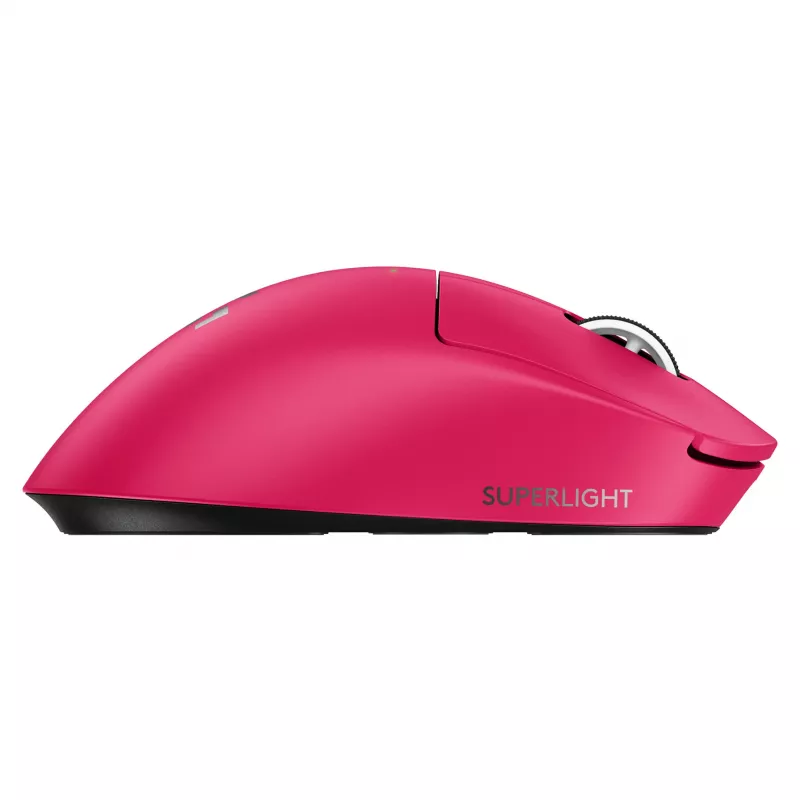 Maus Logitech G 910-007374 für Rechtshänder RF Wireless optisch 44.000 DPI 1 ms 5 Tasten Magenta