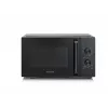 Kombinationsmikrowelle SEVERIN MW 7792, Tischgerät, 20 L, 900 W, Schwarz, Tasten und Drehregler