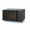 Kombinationsmikrowelle SEVERIN MW 7792, Tischgerät, 20 L, 900 W, Schwarz, Tasten und Drehregler