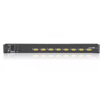 KVM-Switch ATEN CL1308N 8-Port, USB/PS/2 Tastatur & Maus, 19 Zoll LCD, 1U Rack, schwarz