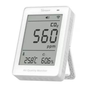 Sonoff AirGuard CO2 SAWF-08P WiFi LCD Luftqualitätsmesser