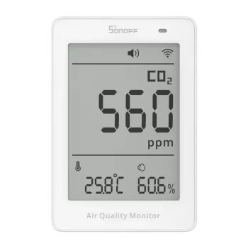 Sonoff AirGuard CO2 SAWF-08P WiFi LCD Luftqualitätsmesser