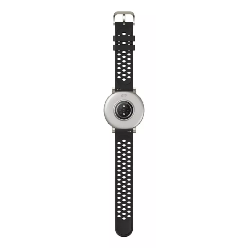 Smartwatch Amazfit Active 3 — 1,32 Zoll (3,35 cm) AMOLED 466×466 px, GPS, 365 mAh, Silikonarmband