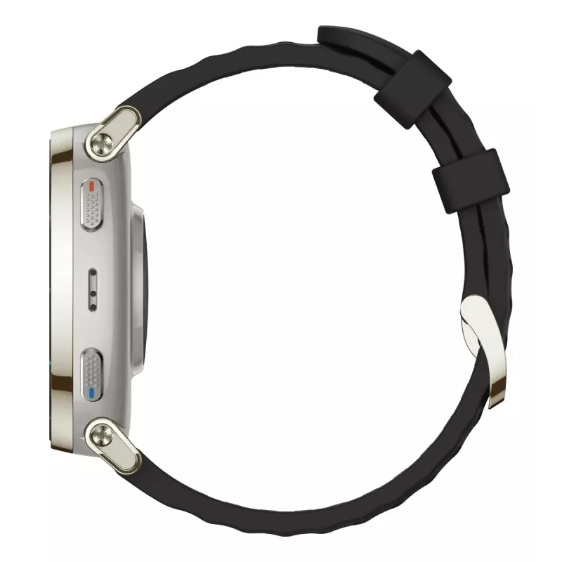 Smartwatch Amazfit Active 3 — 1,32 Zoll (3,35 cm) AMOLED 466×466 px, GPS, 365 mAh, Silikonarmband