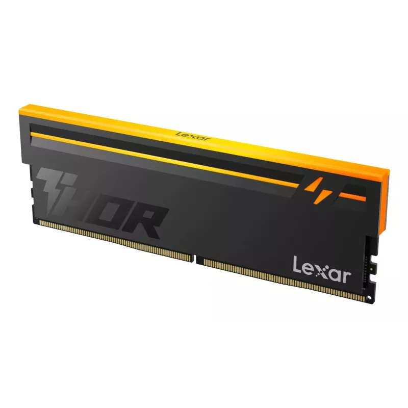 Lexar THOR 2.0 DDR5 6000 CL38 1.3V Memory with heatsink and RGB lighting, Black Color, Dual pack
