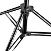 Walimex Stativ 18266 3 Beine Schwarz Maximale Belastung 3 kg Höhe 2 m