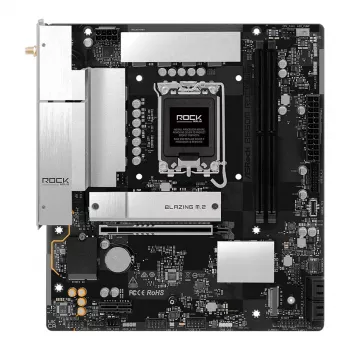 Mainboard ASRock B860M Rock WiFi (mATX, Intel LGA 1851, DDR5, HDMI, DisplayPort)
