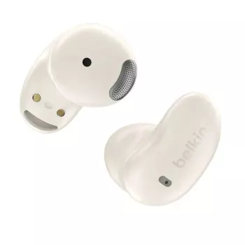 Headset Belkin SoundForm Anywhere — In-Ear kabelgebunden & kabellos (USB-C, Bluetooth), weiß, 4 g