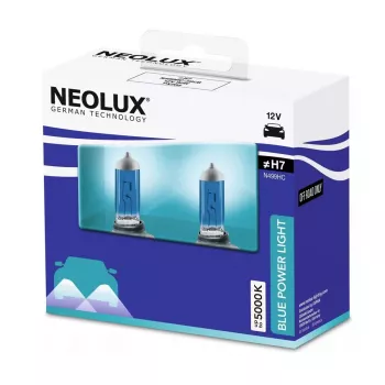 Halogenlampe Neolux H7 Blue Power Light 2er-Pack, 12V 80W