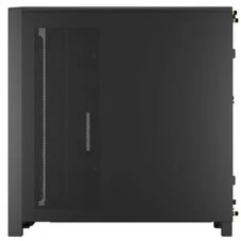 CORSAIR Mid-Tower PC-Gehäuse FRAME 4000D RS Wood – Schwarz/Walnuss
