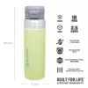 STANLEY Thermoflasche The Quick Flip Go Trinkflasche 1,06 L, zitronengelb