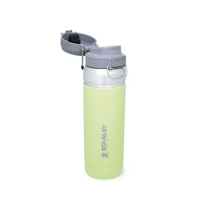 STANLEY Thermoflasche The Quick Flip Go Trinkflasche 1,06 L, zitronengelb