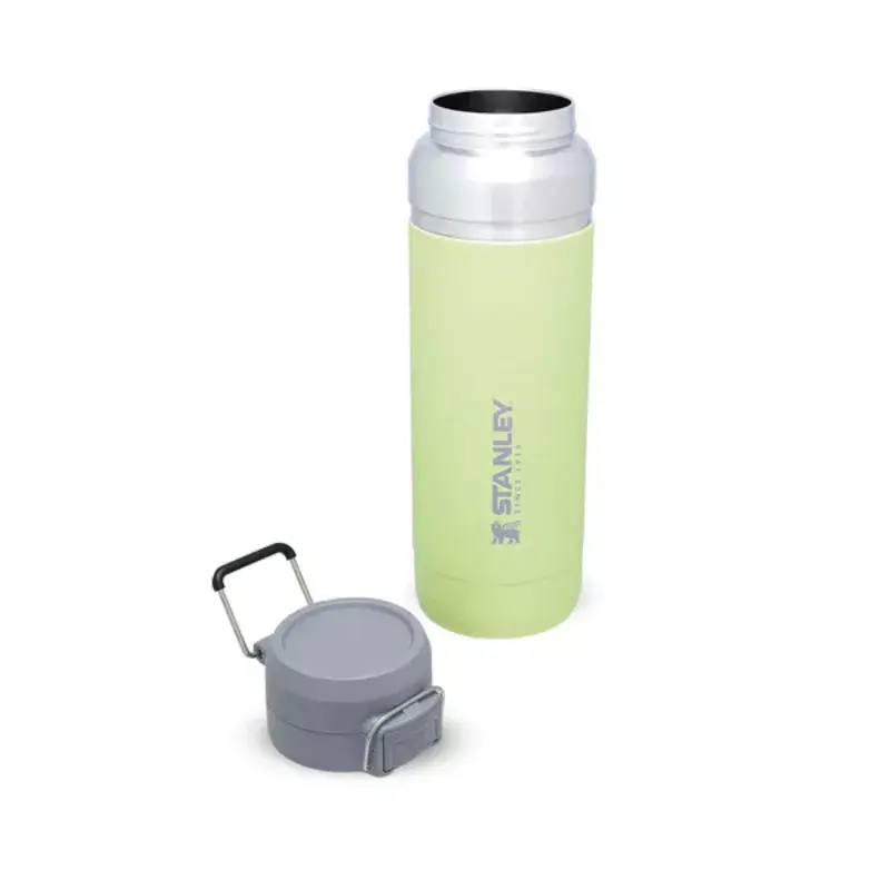 STANLEY Thermoflasche The Quick Flip Go Trinkflasche 1,06 L, zitronengelb