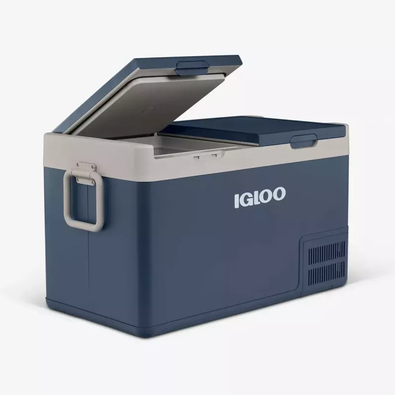 Kühlbox Igloo ICF 80DZ 83 L elektrisch (AC/DC, 100–240 V) Blau/Grau