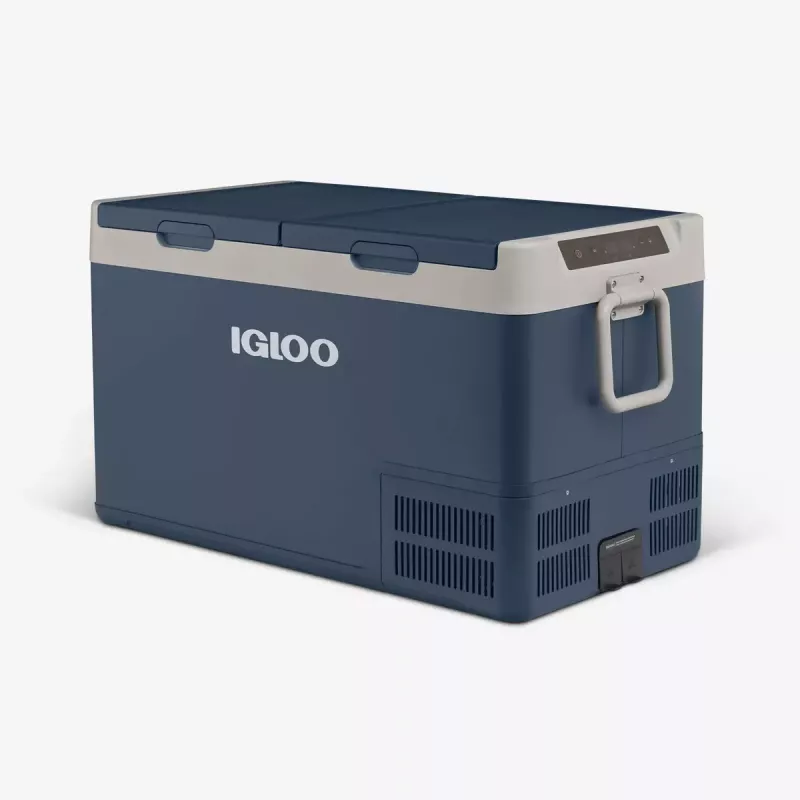 Kühlbox Igloo ICF 80DZ 83 L elektrisch (AC/DC, 100–240 V) Blau/Grau