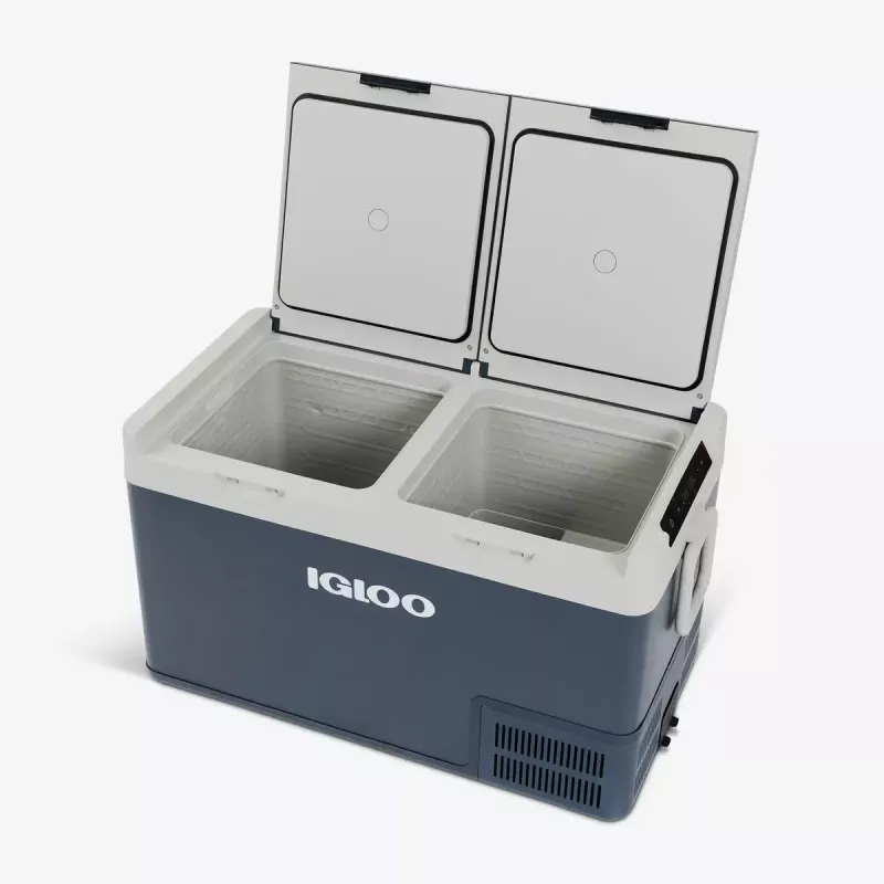 Kühlbox Igloo ICF 80DZ 83 L elektrisch (AC/DC, 100–240 V) Blau/Grau