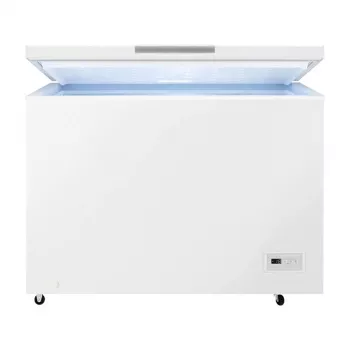 Gefriertruhe AEG AHB531D1LW – freistehend, 308 L Kapazität, 4 Sterne, 21 kg/24h Gefrierleistung, Energieeffizienzklasse D, weiß