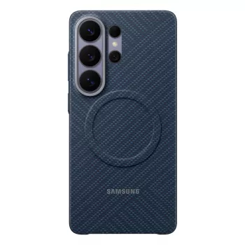 SAMSUNG Carbon Magnet Case für Galaxy S26 Ultra Dunkelblau (EF-KS948SCEGWW)