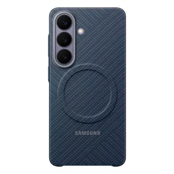 SAMSUNG Carbon Magnet Case für Galaxy S26 Dunkelblau (EF-KS942SCEGWW)
