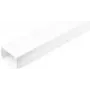 StarTech.com Solider Kabelkanal mit Klebeband & Abdeckung, 1-3/4(45mm)B x 1-1/8(27mm)H, 6ft(1,8m) Länge, PVC Netzwerk-/Stromkabel-Versteck-Kit, Wandkabelkanalsystem, UL L