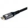 EQUIP USB4 Gen 2x2 C–C-Kabel 3,0m, PD 100W, 4K/60Hz, 20Gbps, Schwarz