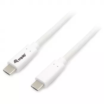 EQUIP USB 3.2 Gen 1 Type-C auf Type-C Kabel 0,5 m PD 60 W 5 Gbit/s Weiß
