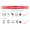 EQUIP USB 3.2 Gen 1 Type-C auf Type-C Kabel 0,5 m PD 60 W 5 Gbit/s Weiß