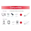 USB 3.2 Gen 1 C-zu-A-Kabel EQUIP 0,5 m 5 Gbit/s Weiß (USB-C zu USB-A, vernickelte Kontakte)