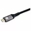 USB4 Gen3x2 C–C Kabel EQUIP 128380, 0.5 m, PD 3.1 240W, 40 Gbps, 8K/60Hz, Schwarz