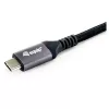 USB4 Gen3x2 C–C Kabel EQUIP 128380, 0.5 m, PD 3.1 240W, 40 Gbps, 8K/60Hz, Schwarz