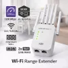 Wi‑Fi‑Signalverstärker QOLTEC AC1200 – QOLTEC AC1200 Dualband‑Signalverstärker