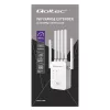 Wi‑Fi‑Signalverstärker QOLTEC AC1200 – QOLTEC AC1200 Dualband‑Signalverstärker