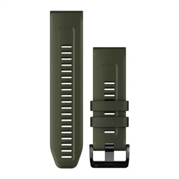 Garmin Smartwatch Zubehör fenix 7X 26mm QuickFit Moss Silikon-Armband