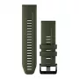 Garmin Smartwatch Zubehör fenix 7X 26mm QuickFit Moss Silikon-Armband