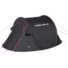 High Peak Vision 2 Schwarz Tunnelzelt 10280
