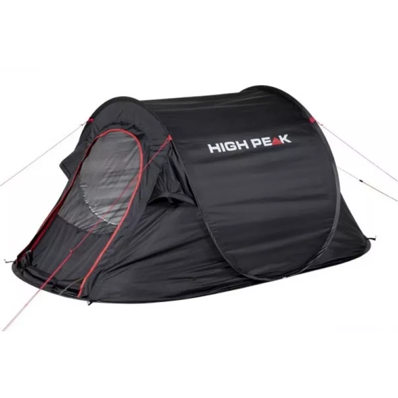 High Peak Vision 3 Schwarz Tunnelzelt 10290