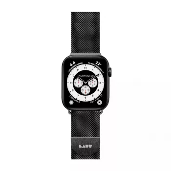 Strap LAUT Steel Loop Schwarz Edelstahl