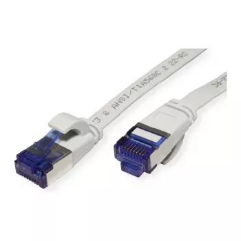 VALUE Patchkabel Cat.6A (Klasse EA) FTP, extraflach, Grau, 2 m