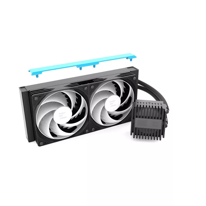 ZALMAN ALPHA2 V2 A24 240 mm CPU-Flüssigkeitskühler — geschlossene All-in-One, schwarz
