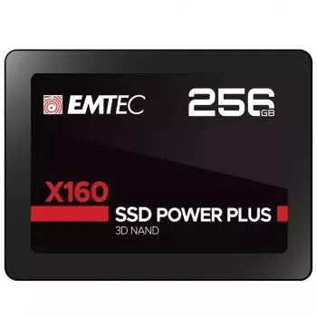 SSD-Festplatte Emtec 256 GB 2,5 Zoll SATA III QLC 3D NAND X160