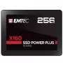 SSD-Festplatte Emtec 256 GB 2,5 Zoll SATA III QLC 3D NAND X160
