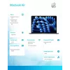 Laptop Apple MacBook Air M4 15,3 Zoll 24GB 1TB macOS Midnight 70W