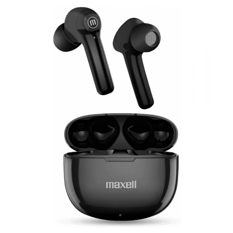 Maxell Dynamic+ kabellose Kopfhörer mit Ladecase Bluetooth schwarz