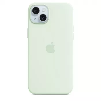 Silikonhülle mit MagSafe für Apple iPhone 15 Plus – Silikon, Mint, für 6,7 Zoll iPhone 15 Plus