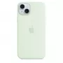Silikonhülle mit MagSafe für Apple iPhone 15 Plus – Silikon, Mint, für 6,7 Zoll iPhone 15 Plus