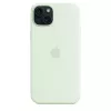 Silikonhülle mit MagSafe für Apple iPhone 15 Plus – Silikon, Mint, für 6,7 Zoll iPhone 15 Plus
