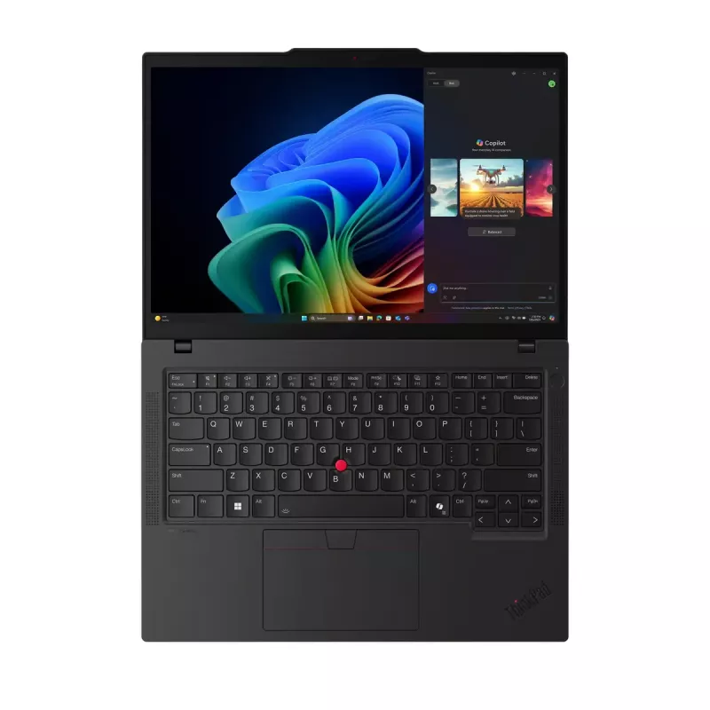 Laptop Lenovo ThinkPad T14 Gen 6 (AMD) — AMD Ryzen AI 5 PRO 340, 14 Zoll WUXGA, 32 GB DDR5, 512 GB SSD, Windows 11 Pro, Schwarz