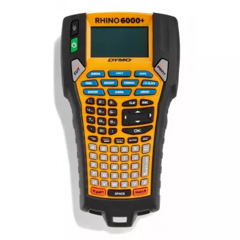 DYMO RHINO 6000+ ABC CASE UK Thermotransfer Thermodirekt Schwarz Gelb