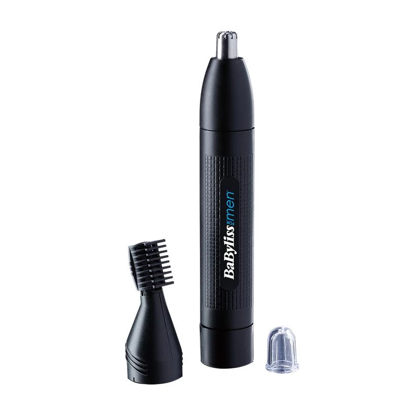 Präzisionstrimmer BABYLISS E652E für Ohr und Nase, schwarz, AA-Batterie