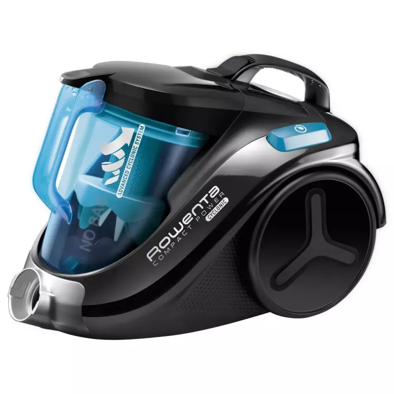 Bodenstaubsauger ROWENTA Compact Power RO3731 — 750 W, Trocken, beutellos 1,5 L, Schaum + HEPA-Filter